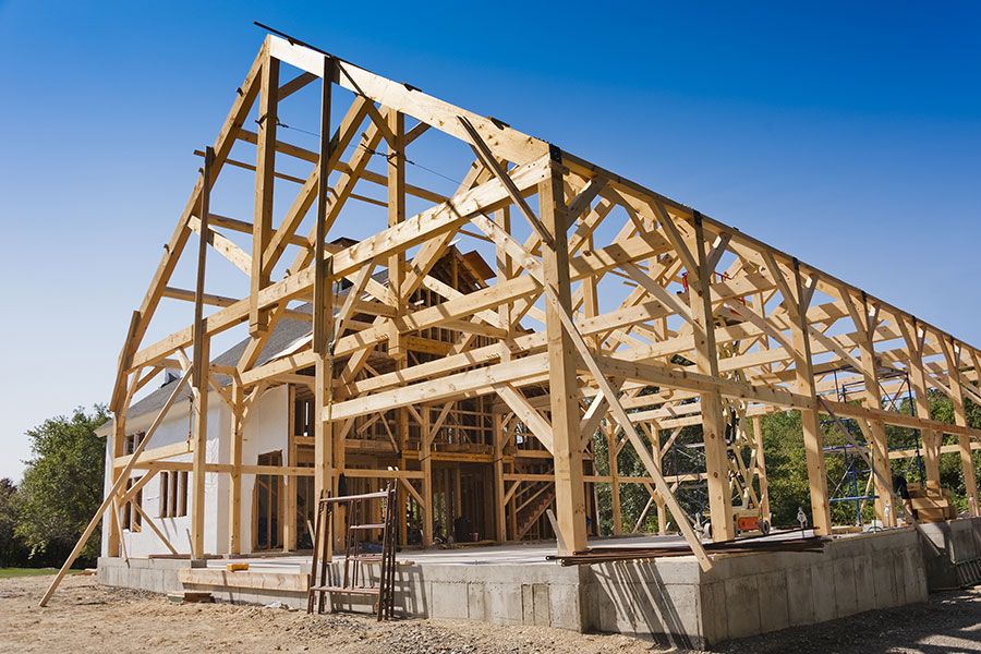 Holzskelettbau